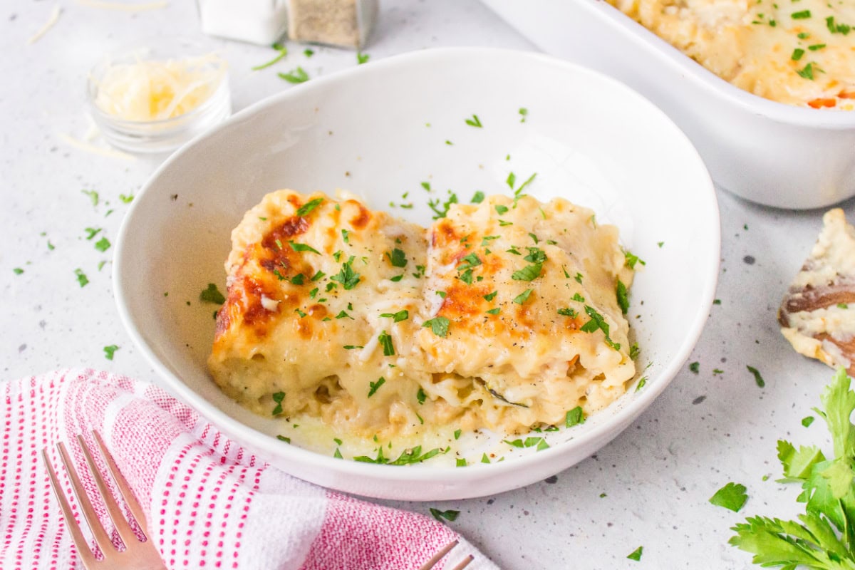 Easy Roasted Veggie Lasagna Roll Ups: Your Weeknight Dinner Solution